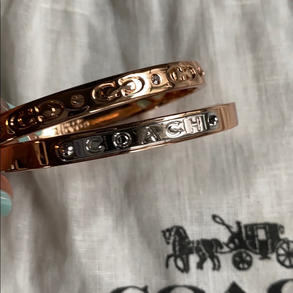 Authentic Coach bangles - Picture 3 of 7